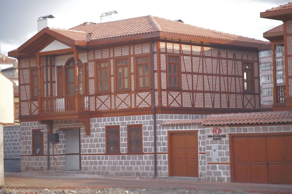 Traditional building housing the atelier